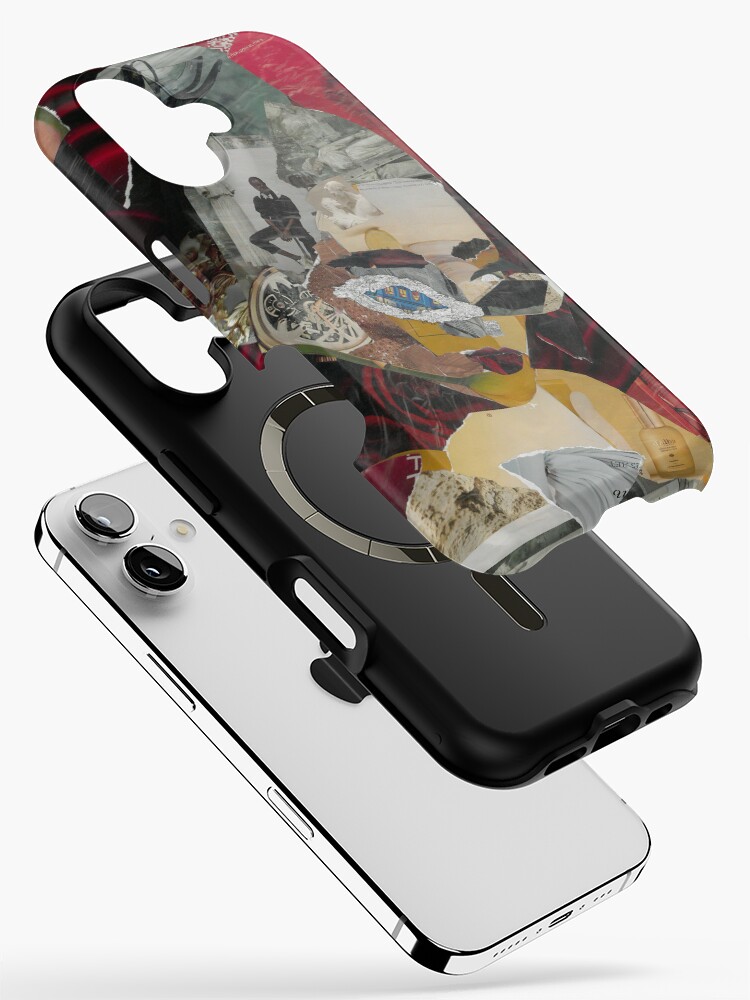 Fragmented Identity collage iPhone case